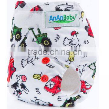 Baby diapers mini newborn fashion baby cloth diaper with solid color