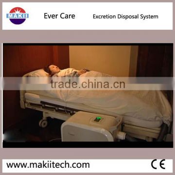 ICU intelligent toilet hospital bed