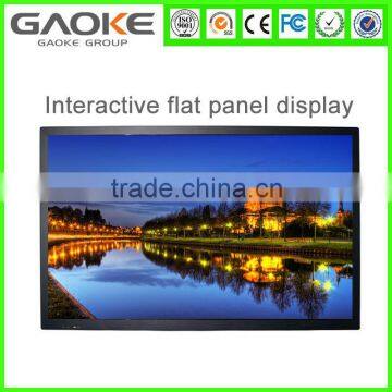 55" to 110" 4K 1080P 6 to users General touch open frame touch screen monitor in lcd monitor smart board HD Infrared flat panel