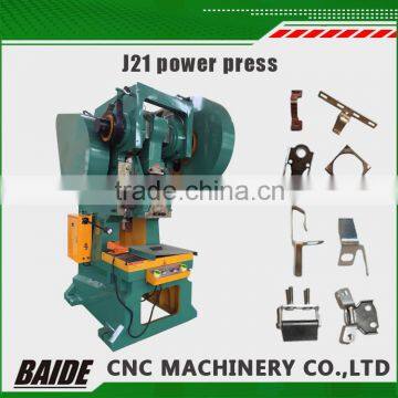 J21 Series General Open Back Fixed Table Mechanical Power Press