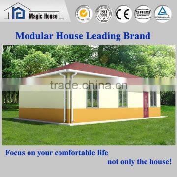 SGS Qualified pre-made high quality customized 3 bedrooms prefabricated villa house