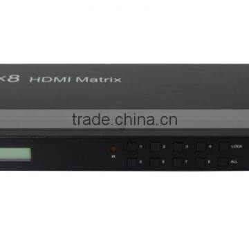 HDMI Matrix 8x8 With RS232 & IR Remote photo-2