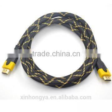 Xinya Best lowest price colorful nylon 19+1 high speed 4K hdmi cable 1.4V 2.0V