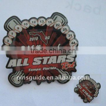 baseball lapel pin