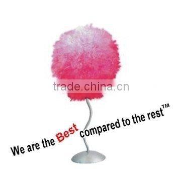 NEW PRODUCT 18 INCH FURRY METAL BALL LAMP
