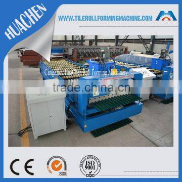 HOT SALE! China Fully Automatic Corrugated Sheet Metal Roof Making Machine