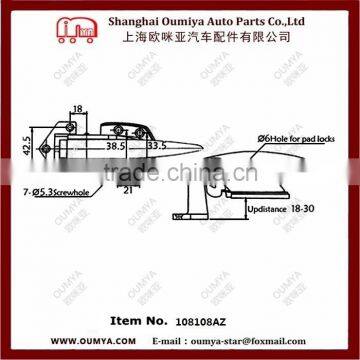 Door Handware Handle, Hook Safety Latch,industrial Refrigerator Door Handle 108108AZ photo-2