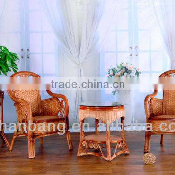 CS2022 Cane Leisure Chair And Table Set