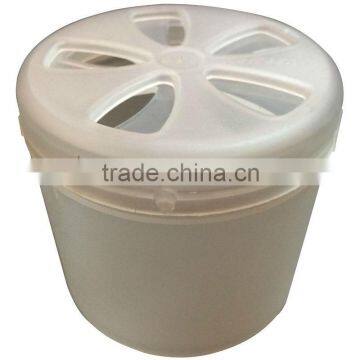 oureya frosted plastic jar with adjustable lid