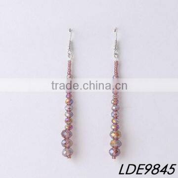 Adorable bead chain earrings