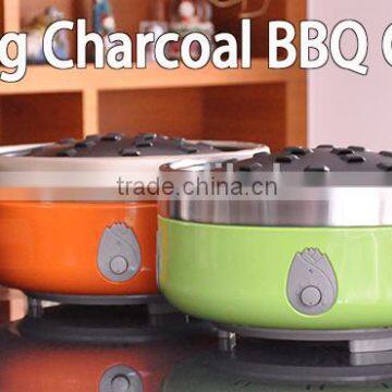 Smokeless and Portable BBQ Charcoal Grill photo-2