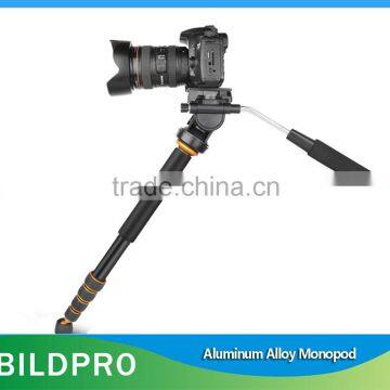 BILDPRO Action Camera Accessories Portable Monopod Alpenstock Foldable Aluminum Monopod Camera Stand