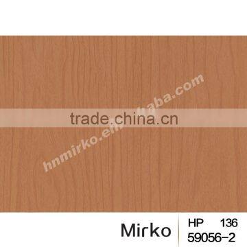 decorative wood grain color film 3D pvc sheet