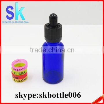 30ml cobalt blue glass dropper bottles with childproof cap                        
                                                                                Supplier's Choice
