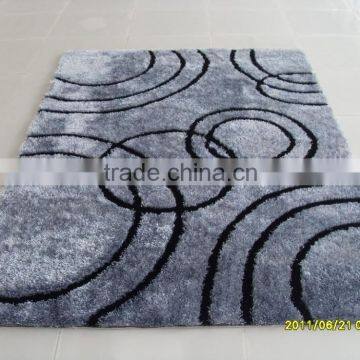 south korea silk jacquard carpets/mats/rugs