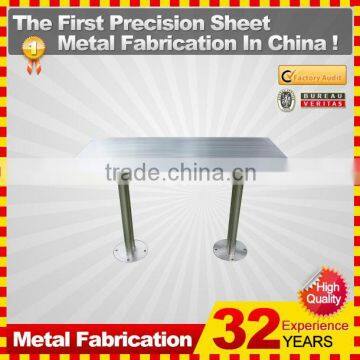 kindle 2014 new professional customized galvanized folding outdoor metal table and chairs