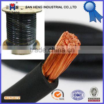 Welding Machine Welding Cable Black of PVC Rubber Insulation Welding Machine