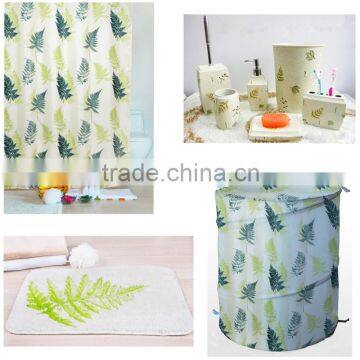 Eco-friendly Houseware matching set accessories Home bathroom set