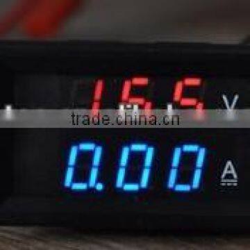 DC digital voltage meter two-color dual display digital meter Ammeter DC0-300V