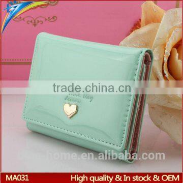 Hot popular top high quality cheap unique clutch purses Versatile latest 3 fold hand wallets