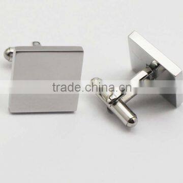 Cufflinks Wholesale Laser Engraved Stainless Steel Cufflink New Design Laser Cufflink