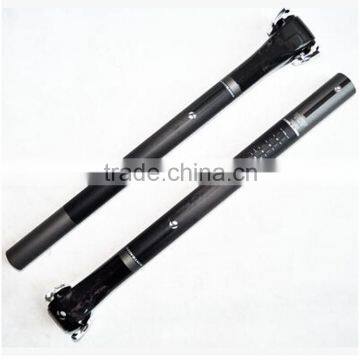 New Full carbon fiber bicycle seatpost seat tube MTB road mountain bike seat post 27.2 / 30.8 / 31.6 * 400mm