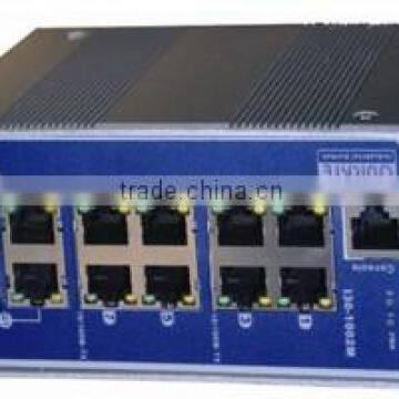 FHI30 POE series Din-Rail managed industrial switch