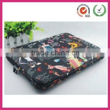 Factory wholesale colorful 13.5 inch neoprene laptop sleeve for office