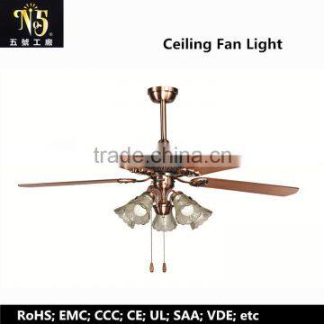 European Style Modern Ceiling Fan With Light photo-5