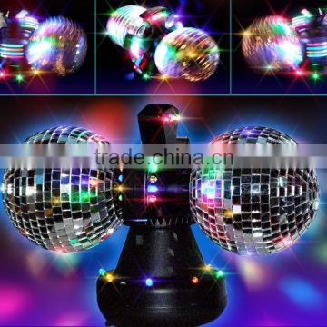 LED 4" Twin Mirror Ball lamp