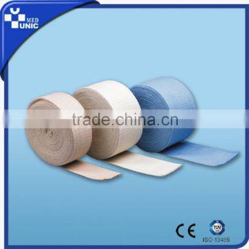 Medical 100% polyester 100% cotton 82%cotton18%rubber Tubular Bandage