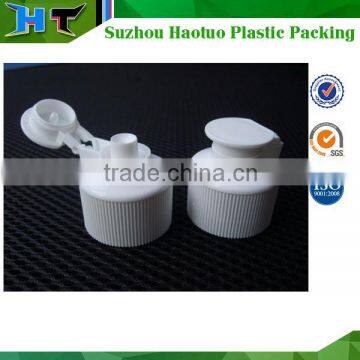 28/410 28/400 plastic flip top cap / dish wash cap with white color