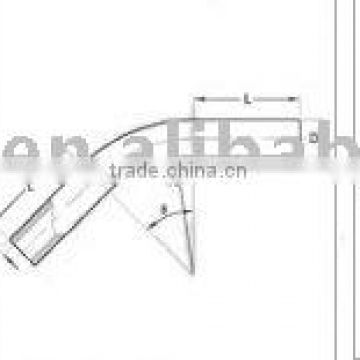 carbon steel pipe bend, pipe fittings, butt welding fittings