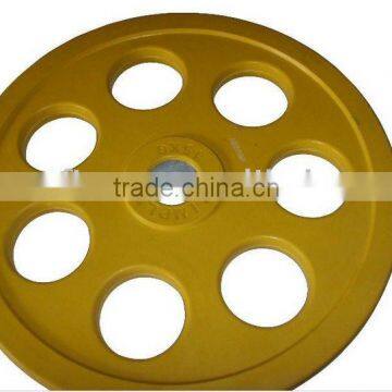 seven hole rubber weight plate