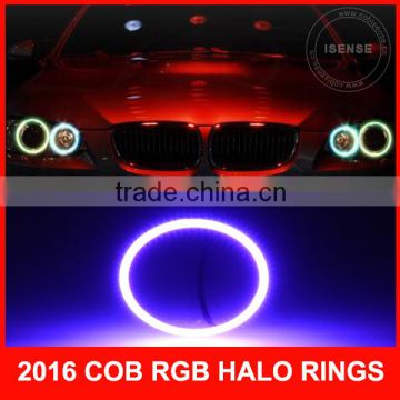 Hot Selling Plasma Cob Rgb Color Led Angel Eyes for Bmw E60 Color Changing Drl Daytime Driving Light Fog Light photo-2