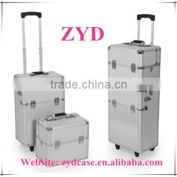 Aluminum Professional Makeup Trolley Case, Waterproof Case ZYD-HZMcbc001