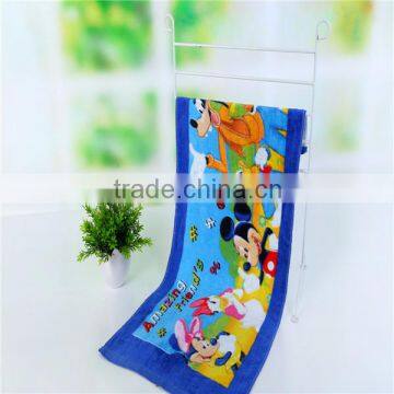 promotion low price cartoon printed towel