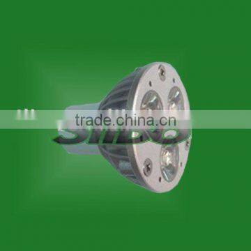 GU10/MR16/E27 High Power 3 x 1W LED lamp