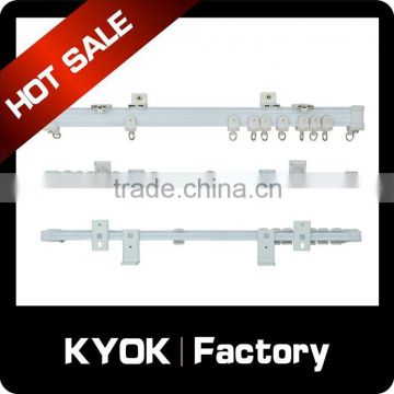 KYOK double curtain rod & curtain rod accessories suppliers in China ,double rail curtain accessories