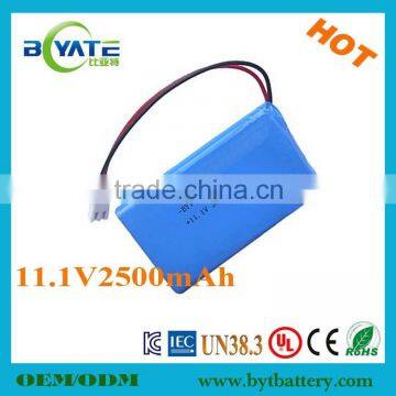 Hot Sale 3.7V 1650mAh Lithium Polymer Battery for Fire System photo-5