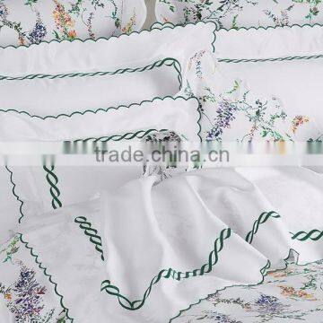 Embroidered White Cotton Pillow No.57 photo-5