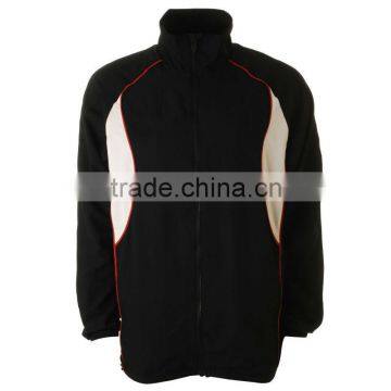 Mens Track Jacket With Pipping Inserts