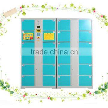 Hot selling electronic steel cupboard design locker metal smart electronic storage locker steel safety locker