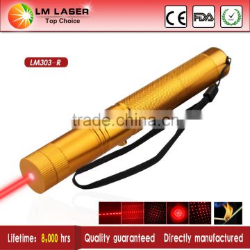 200mw cheap adjustable red laser pointer with 5 pattern heads extensible tube