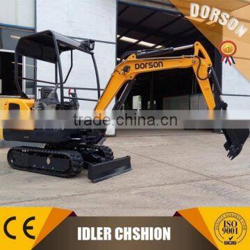 Chinese cheap excavator 1.8 ton mini hydraulic Excavator with low price high quality