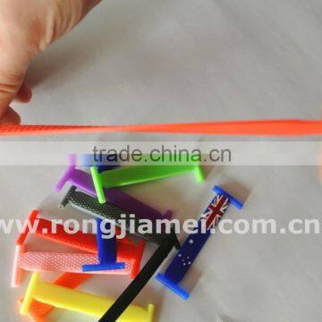 Colorful Patented Elastic Shoelaces, No Tie Silicone Shoelaces, Fashionable Shoelaces Rongjiamei photo-4