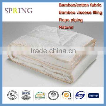 Bamboo Quilt with Bamboo Fabric as Out Shell and Bamboo Fiber as Filling