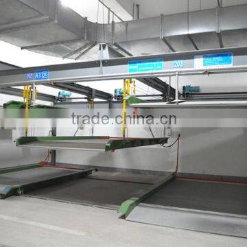 three level car parking lift \sliding parking system