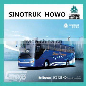 South America Hot Sale HOWO bus 25 -55 seats 336hp Euro 2 emission