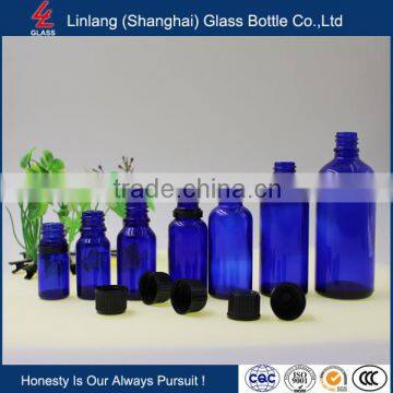 Personal care industry cosmetic use jar with screw cap or dropper 100ml 50ml 30ml 20ml 15ml 10ml 5ml amber essential oil bottle